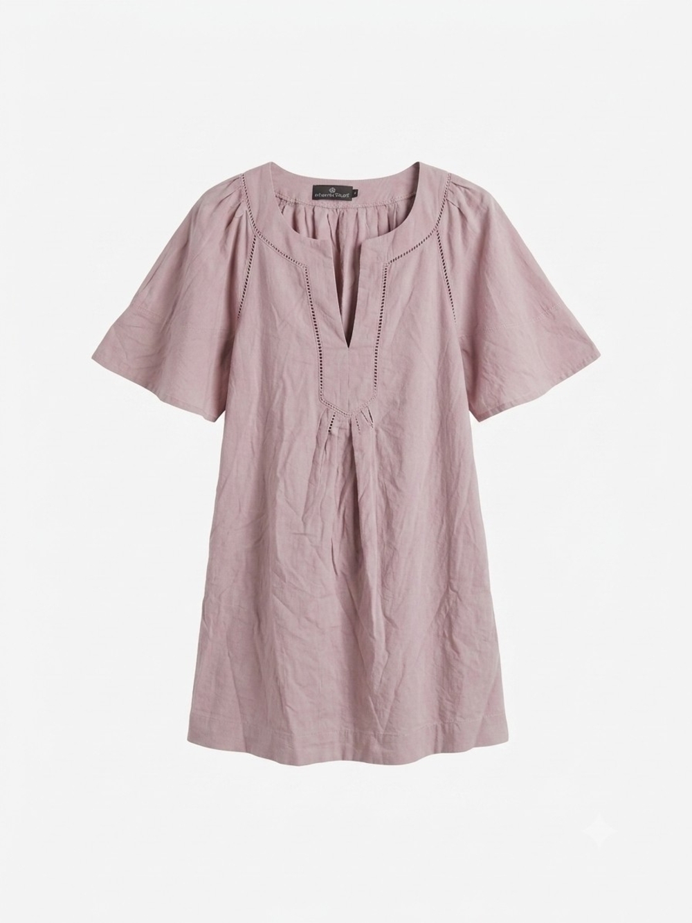 Pomander Place Tuckernuck Pink Cotton Mini Dress Size S